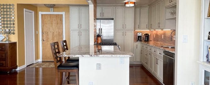 Organization of kitchen space