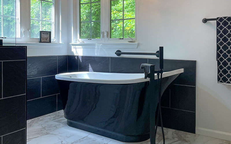 large bathroom remodel