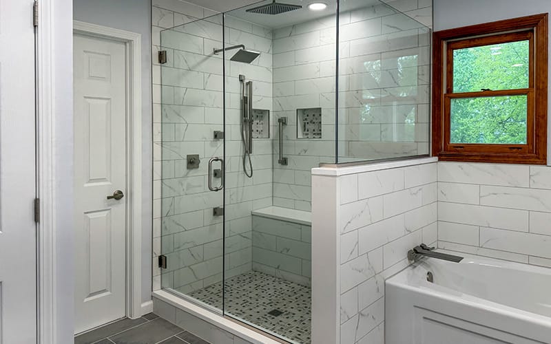 Modern Small Bathroom Renovation
